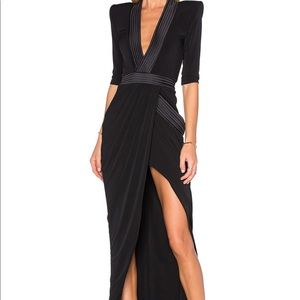 Zhivago Eye of Horus Gown in Black